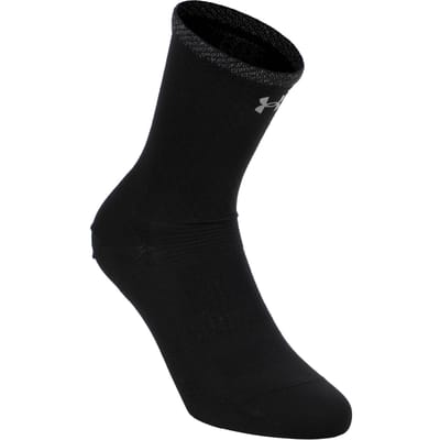 Under Armour Velociti Lite Crew  Hardloopsokken Unisex-zwart, zwart