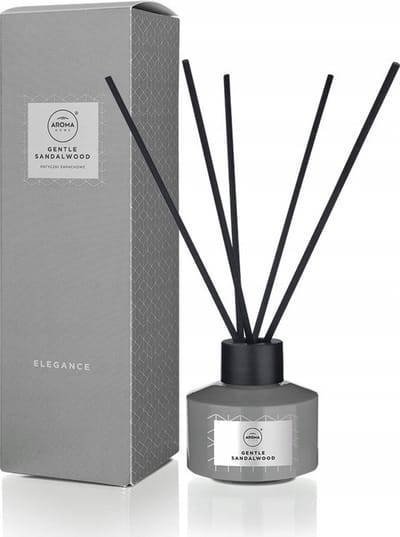 Aroma Home Zachte sandelhoutgeurverspreider met stokjes - 50 ml