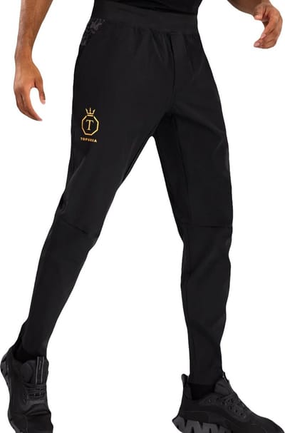 Venum x Ilia Topuria Unmatched Joggers Zwart Goud - M