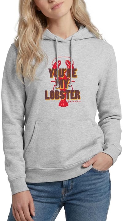 Friends You're My Lobster Hummer Hoodie Dames