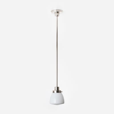 Hanglamp Schoolbol Small 20's Nikkel - Art Deco Trade