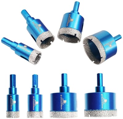 Diamant Droogboor Set - Tegelboor Gatenzaag - Boren in Hard Materiaal - Vacuüm Gesoldeerd - 20-50 mm 4 Stuks