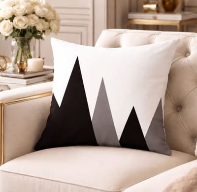 Black & White Living Collection Kussenhoes - 45 x 45 cm