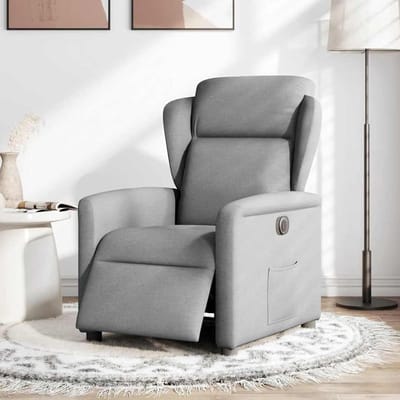 Elektrische relaxstoel - Verstelbare stoel Ligstoel - Ontspannen voor tv - Stille elektromotor - 78 x 95 x 100 cm