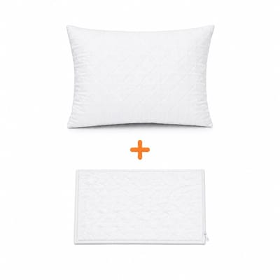 Decoware Comfort Hoofdkussen 60x70 cm – Inclusief Kussenbeschermer met Rits – 700 gram Vulling – Anti-allergisch