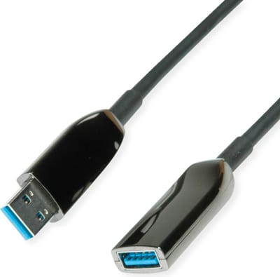 Roline - USB extension cable - USB Type A to USB Type A - 10 m
