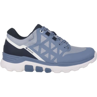 Gabor rollingsoft sensitive 86.989.26 - dames rollende wandelsneaker - Blauw - waterdicht - maat 40 (EU) 6.5 (UK)