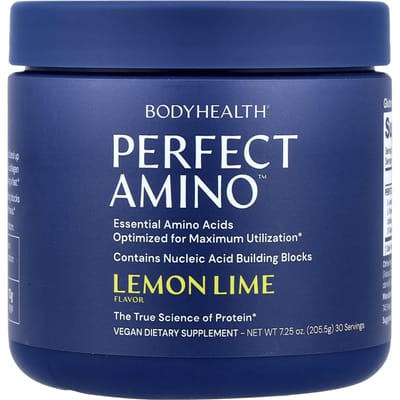 BodyHealth, Perfect Amino™, Citroen-Limoen, 7.25 oz (205.5 g)