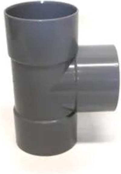 Wavin Wadal t stuk alz. mof 125 mm 88 gr. pvc