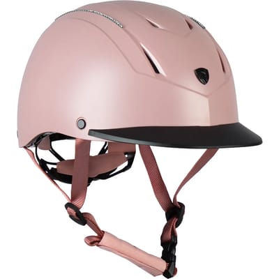 Horka - Veiligheidshelm Dali Strass - Roze / Zilver - XS-S: 48-52 cm