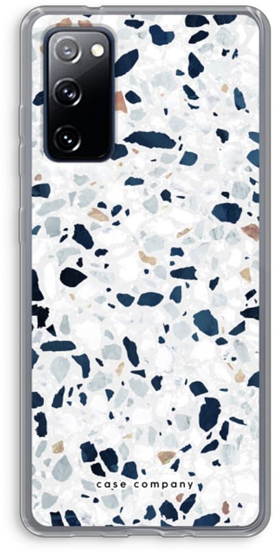 Case Company® - Hoesje geschikt voor Samsung Galaxy S20 FE / S20 FE 5G hoesje - Terrazzo N°1 - Soft Cover Telefoonhoesje - Bescherming aan alle Kanten en Schermrand