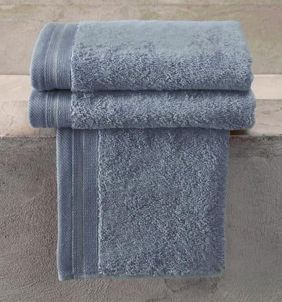 De Witte Lietaer gastendoek Excellence 40x60 stone blue