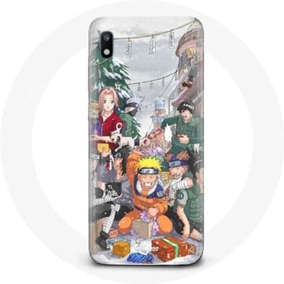 Coque pour Samsung Galaxy A10 Naruto Christmas Day Anime Manga