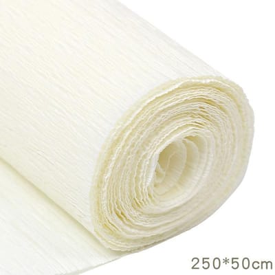 17 Kleuren 250X50Cm Gekleurde Crêpepapier Rol Origami Gekreukeld Crêpepapier Knutselen Diy Bloemen Decoratief Stuk Cadeauverpakking Papier Knutselen