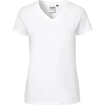 Neutral Ladies´ V-Neck T-Shirt NE81005 - White - XS