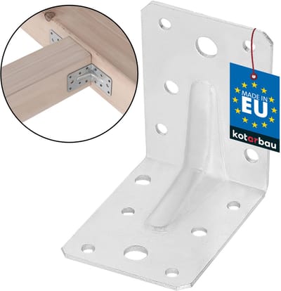 KOTARBAU Bevestigingshoeken - hoekversterking - 75x75x55mm