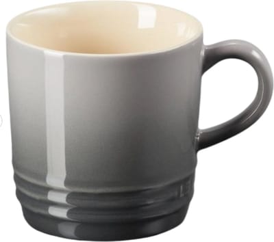 Le Creuset aardewerk cappuccino mok | 200 ml | vuursteengrijs