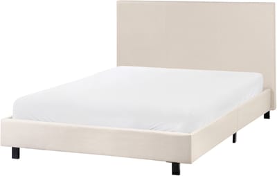 ALBI - Tweepersoonsbed - Beige - 120 x 200 cm - Polyester