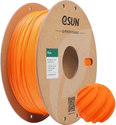 eSun PLA+ Koraal oranje / Coral orange - 1 kg - 1.75 mm - 3D printer en 3D pen filament