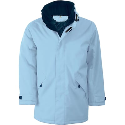 Kariban Gewatteerde parka K677 - sky blue - M