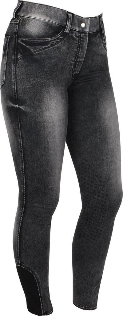 Mondoni Soweto Rijbroek Jr - Maat: 152 - Grijs - Jeans