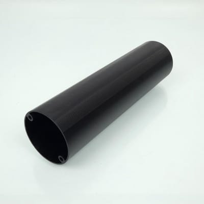 Enveloppe cartouche silencieux d échappement Malossi pour scooter 50 noir Neuf