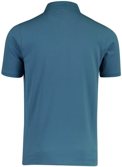 CASA MODA comfort fit heren polo - aqua