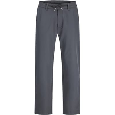 Jack & Jones Broek Jpstkane Commute Travel Jogger Bf S 12286943 Black Oyster Mannen Maat - S