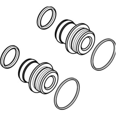 Hansgrohe replacement connection nipple set 97236000