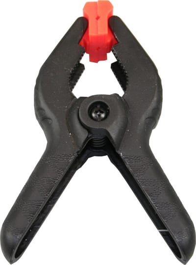 Benson Zeilklemmen/veerklemmen - 1x - kunststof - 10 cm - lijmklemmen met gekartelde kaken