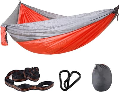 Outdoor Hangmat - Dubbele Schommel - Kamperen Reizen - Lichtgewicht Draagbaar - 200x300cm - Blauw