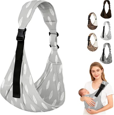 Draagdoek Baby - Heupdrager Peuter - Comfortabel Dragen - Ergonomisch Design - Tot 20 kg - Luipaard