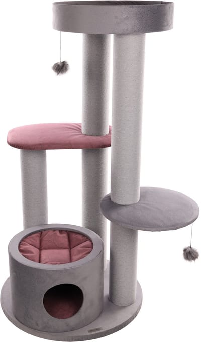 Flamingo Roselle Tarra - Krabpaal Katten - Krabpaal Tarra 96,5x83x151,5cm - 1st - 136379 - 1st