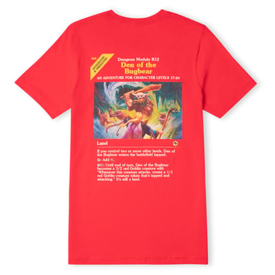 Dungeons & Dragons Den Of The Bug Bear Unisex T-Shirt - Red - S