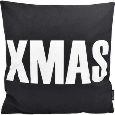 Gek op kussens! Sierkussen xmas black | 45 x 45 cm | katoen/polyester