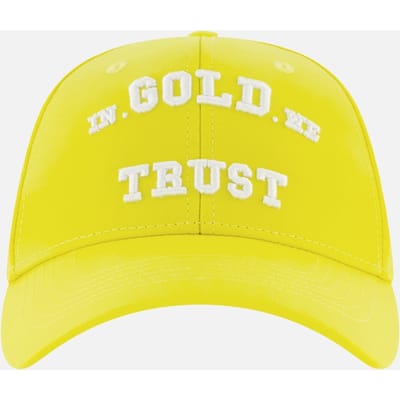 In Gold We Trust The Babe Yellow Maat: OS | Hoeden Outlet | Unisex | Geel