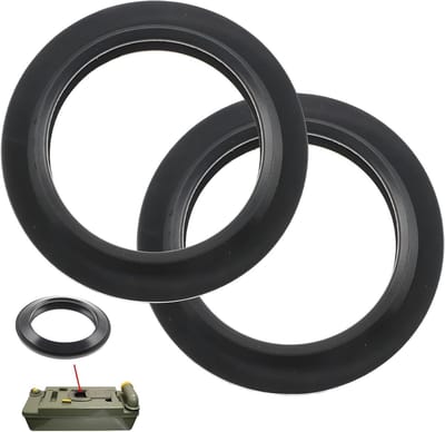 2 stuks schuifafdichting voor toiletten, geschikt voor campingtoiletten en caravans, reserveonderdelen voor Thetford C2, C3, C4, C200, C250, C260, C400, C500