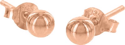 Karma Oorbellen Ball 2 mm | Rosé