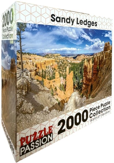 Puzzle Passion – Sandy Ledges – Legpuzzel 2000 Stukjes – 100 x 69 cm