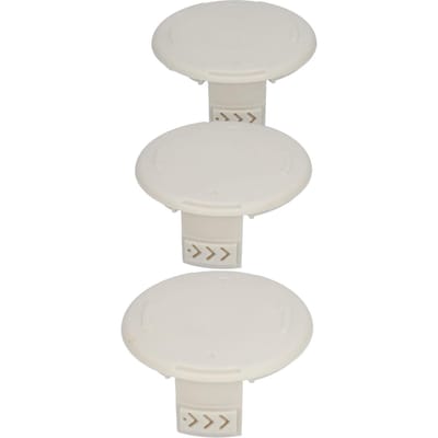 3 Pièces Capuchons de Bobine de Rechange Compatibles avec Ryobi 522994001 10254EG RY40210A AC14HCA 3411546‑7G HM3411546BG