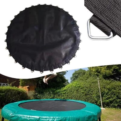 Trampoline Mat - Vervangende Mat Springen - Buiten Plezier - Duurzame Stiksels - 1.80 m - Zwart