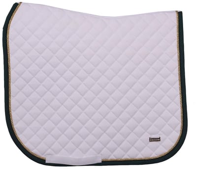 Horsegear Zadeldek Horsegear Hgkemble Dressuur Wit-green