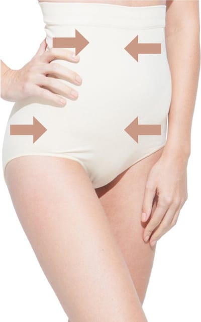 Shapewear Dames - Corrigerend Slip - High Waist - Beige M- Maat XXL