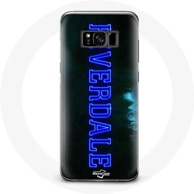 Hoesje voor Samsung Galaxy S8 Riverdale Series Logo Blauw blauw