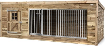 Wood Selections Hondenhok Luna XL - Hondenhokken en kennels - kennel - Dierenverblijf - hondenhuis- Hondenverblijf voor buiten