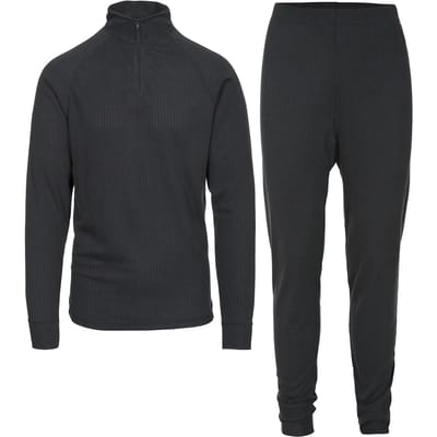 Trespass functionele onderkleding Unite360 - Base Layer-set voor volwassenen, zwart X