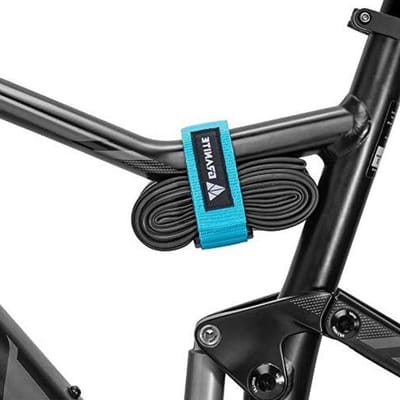 Granite Rockband MTB-framedrager voor binnenbanden en fietsgereedschapsset, fietsopbergoplossing voor het bevestigen van extra uitrusting op je mountainbike, BMX-fiets, racefiets en grindfiets (Turq)