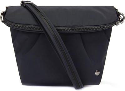 Uitbreidbare crossbodytas voor vrouwen met anti-diefstalbeveiliging en tablet vak | ECONYL materiaal