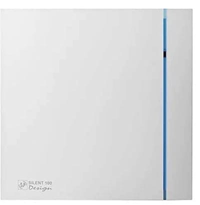 Geluidsarme Badkamerafvoerventilator 280 m3/h met Terugslagklep