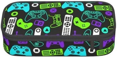 Etui Tas - Opbergtas Briefpapier - Kantoor School - Multifunctioneel Ontwerp - Niet Gespecificeerd - Videogame
